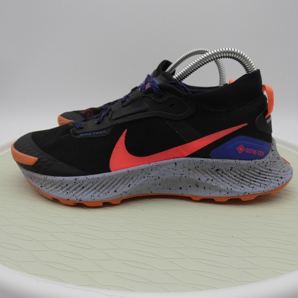 Nike Pegasus Trail 3 GTX DC8794-002 Women's US 8 Sneakers Black Running Shoes - Picture 1 of 12